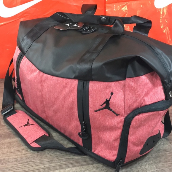 Nike Handbags - Nike Jordan Shoulder Bag Md red(pink)/black